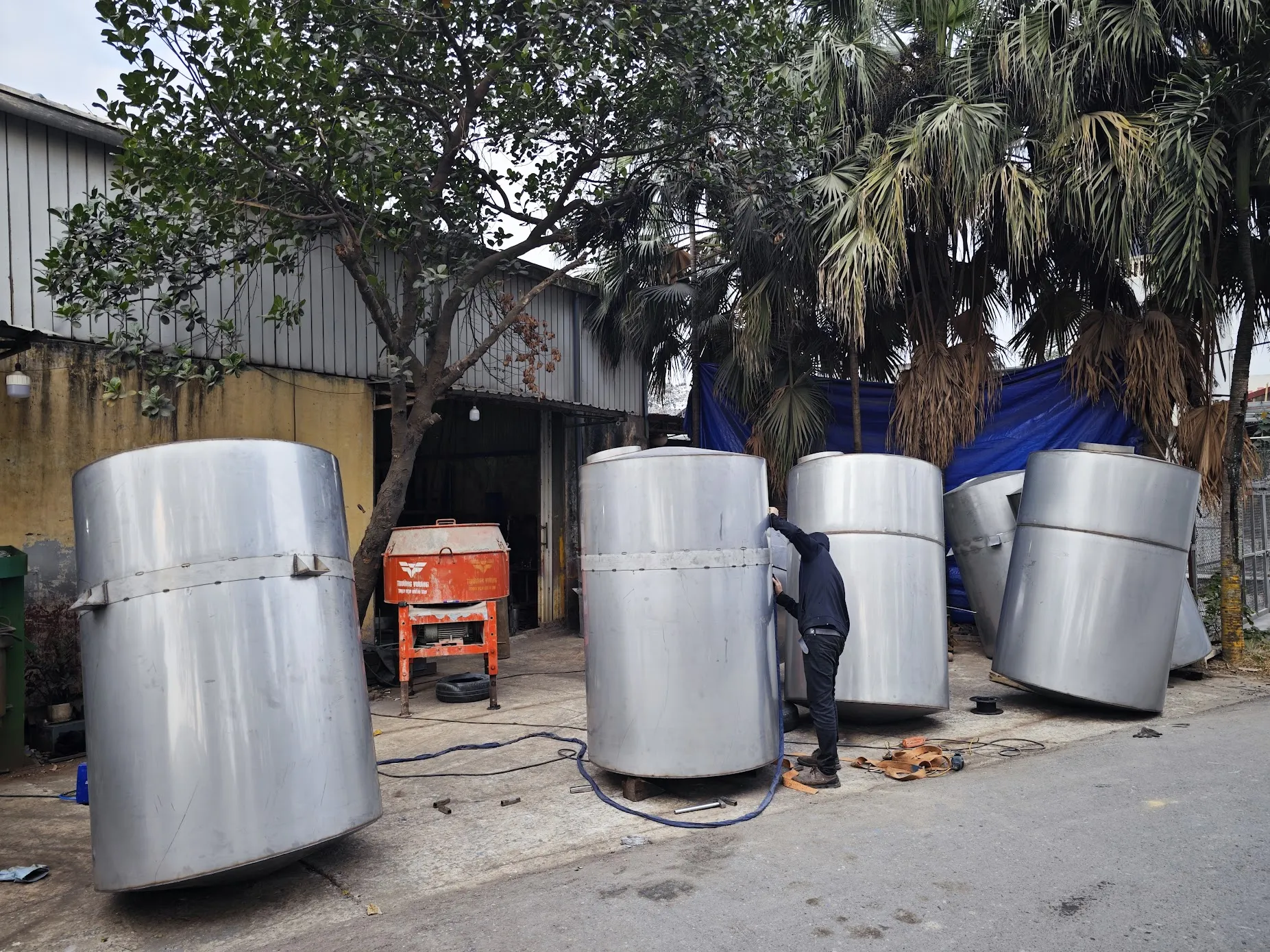 Tối Ưu Hóa Quy Trình Sản Xuất Sơn Với Bồn Chống Lắng Sơn 1000 1500 Lít - Ảnh 1