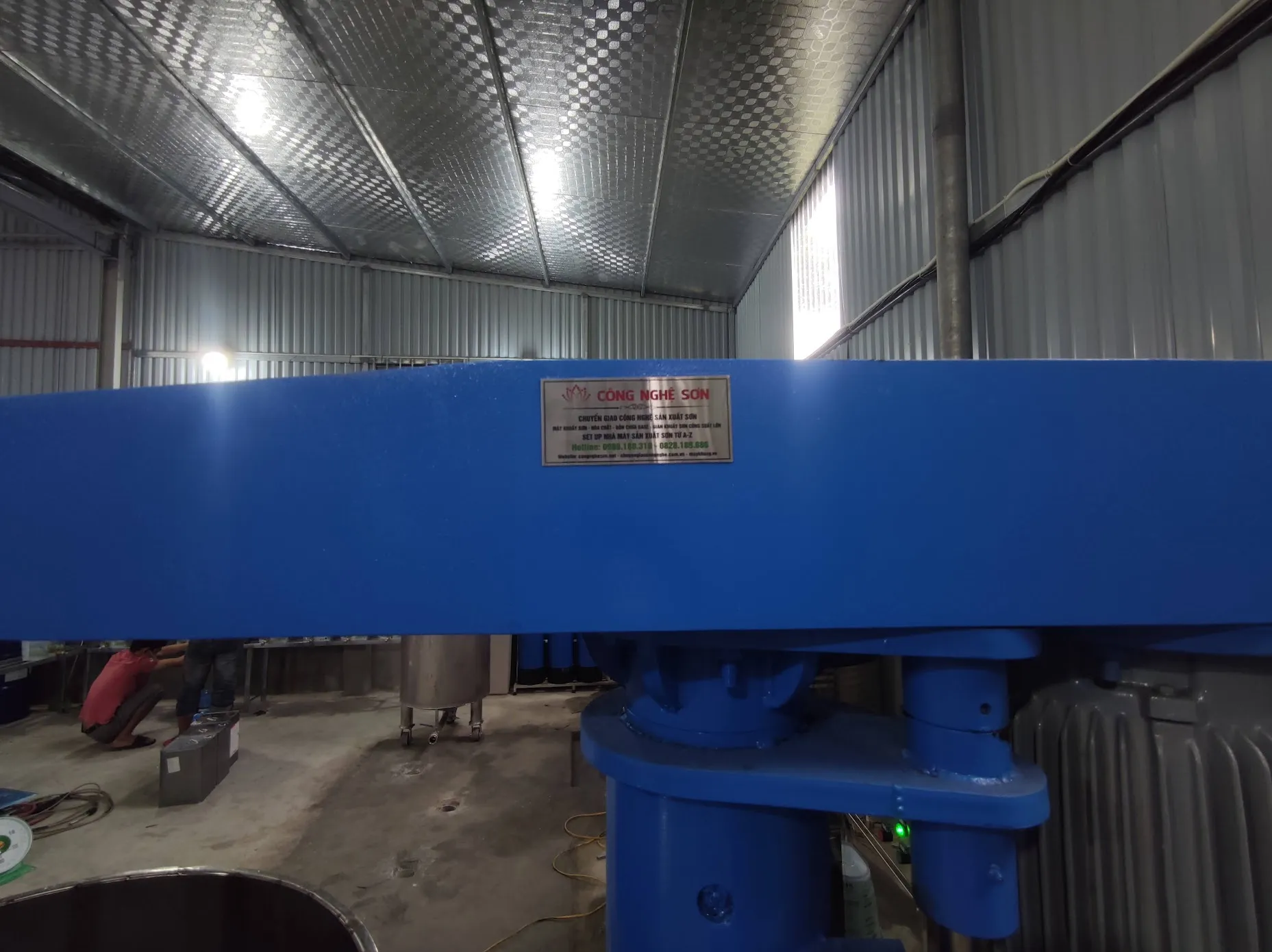 Máy Khuấy Sơn 700 Lít 15kW – Lựa Chọn Hoàn Hảo Cho Dây Chuyền Sản Xuất - Ảnh 1