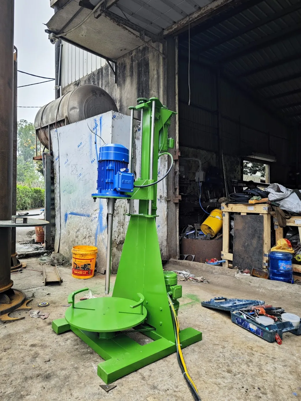 Máy khuấy mực in 100 150 200 lít - Ảnh 1