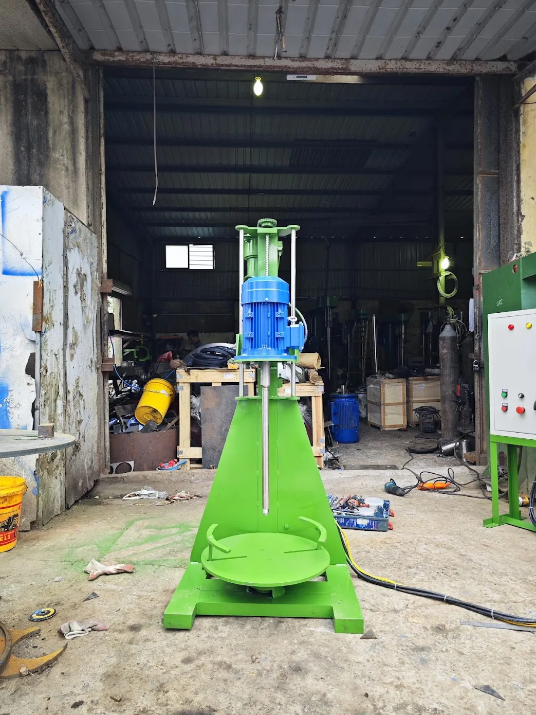 Máy khuấy mực in 100 150 200 lít - Ảnh 1