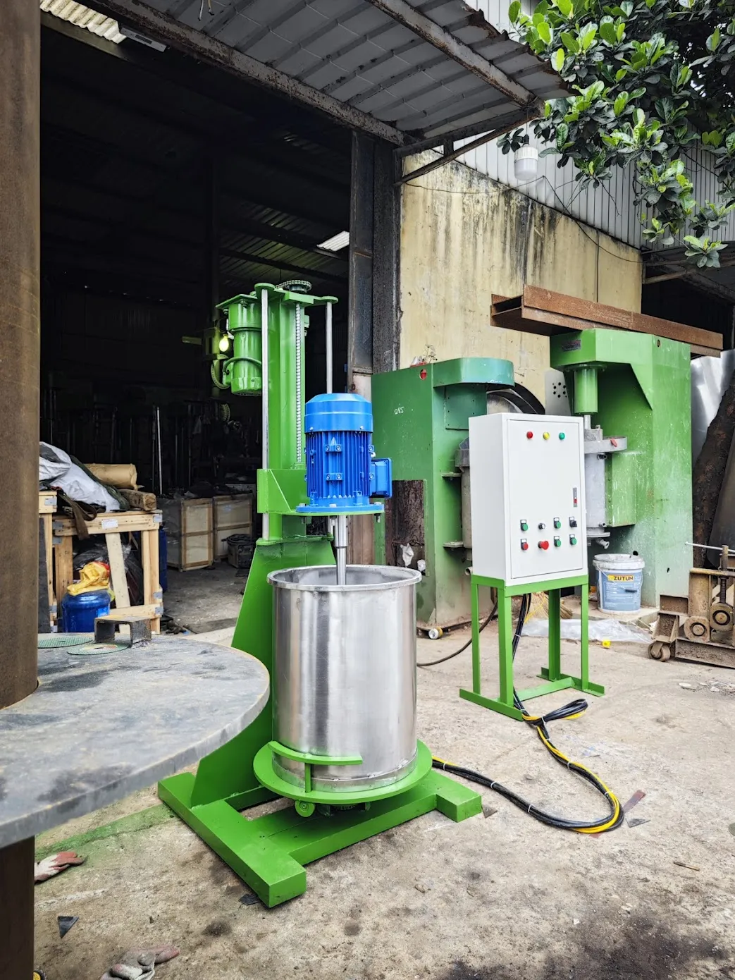 Máy khuấy mực in 100 150 200 lít - Ảnh 1