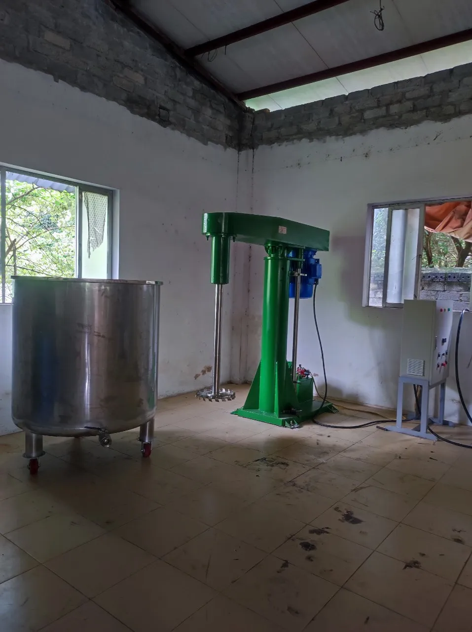 Máy Khuấy 1500 lít 30kW - Công Suất Lớn, Hiệu Quả Cao cho Quy Mô Sản Xuất - Ảnh 1