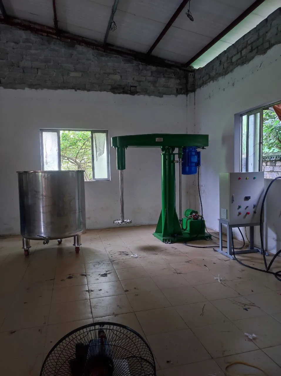 Máy Khuấy 1500 lít 30kW - Công Suất Lớn, Hiệu Quả Cao cho Quy Mô Sản Xuất - Ảnh 1