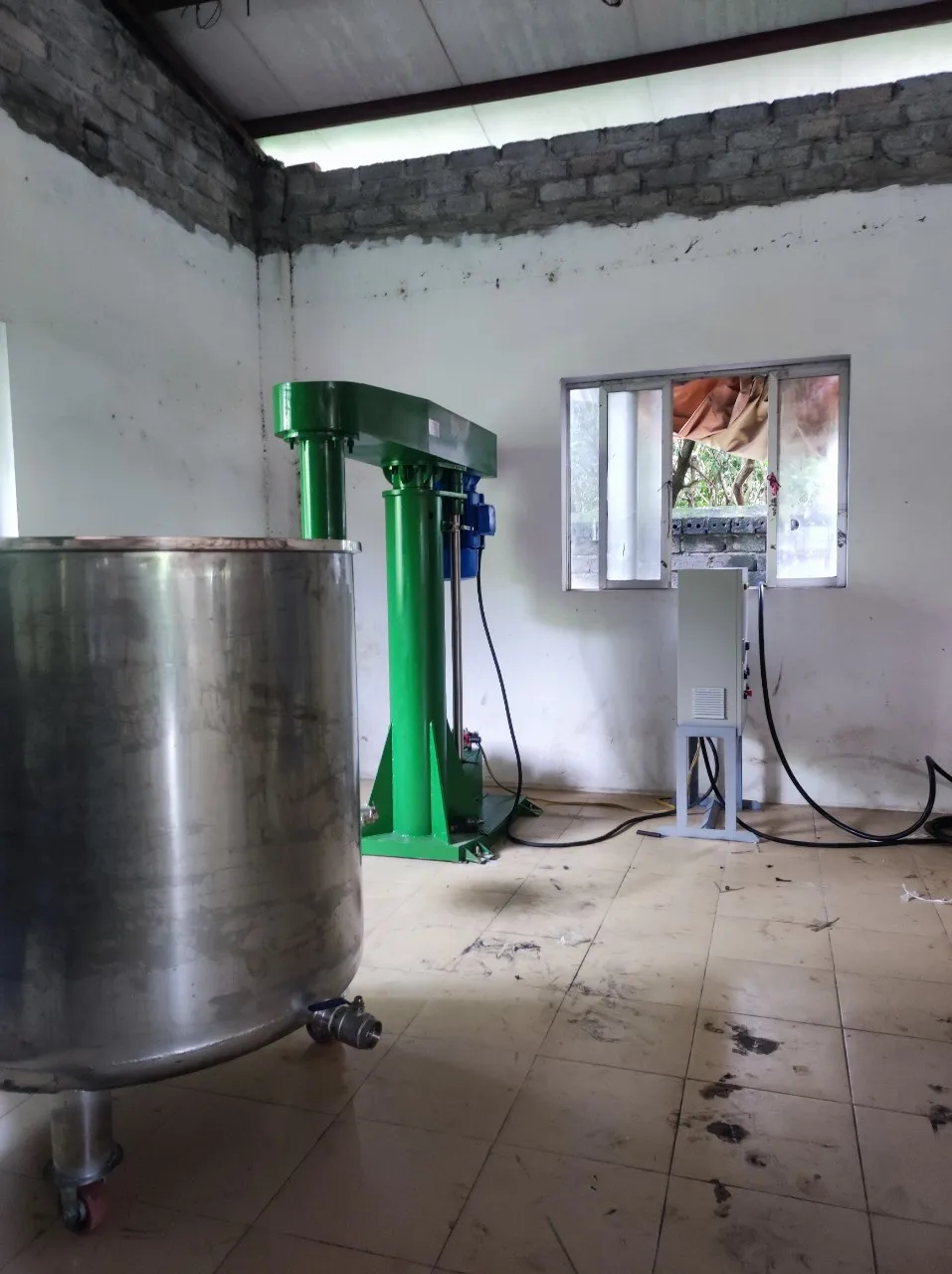 Máy Khuấy 1500 lít 30kW - Công Suất Lớn, Hiệu Quả Cao cho Quy Mô Sản Xuất - Ảnh 1