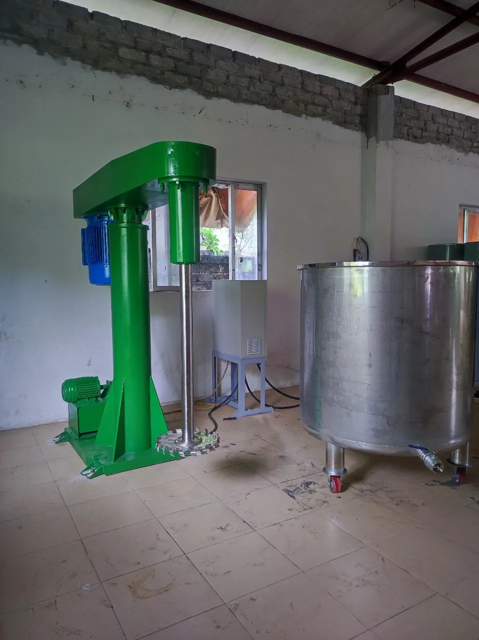 Máy Khuấy 1500 lít 30kW - Công Suất Lớn, Hiệu Quả Cao cho Quy Mô Sản Xuất - Ảnh 1