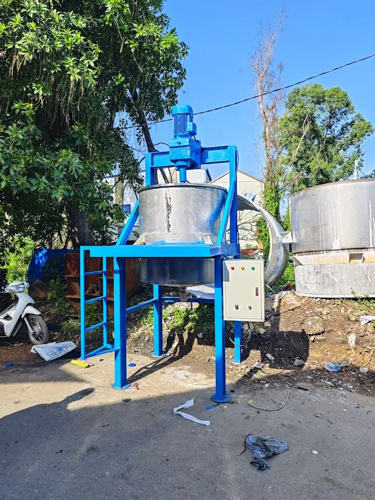 Máy khuấy sơn giả đá 300 500 1000 lít - Ảnh 1