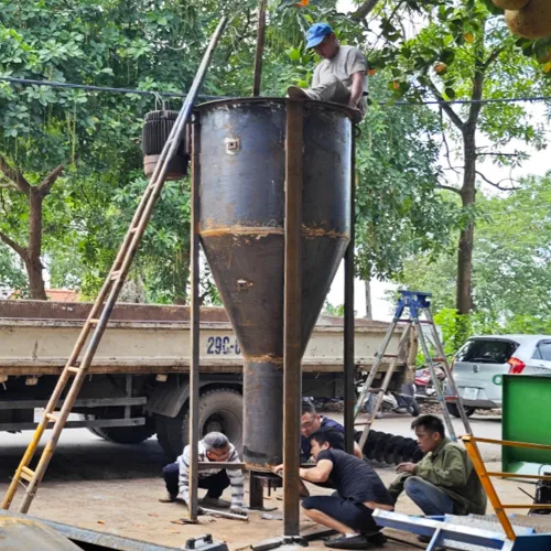 máy trộn bọt bả tường 1000kg