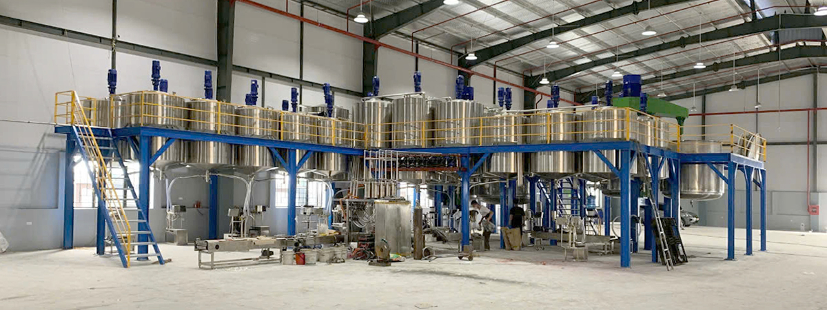 setup nhà máy sản xuất sơn công nghiệp