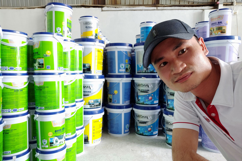 Công nghệ sản xuất sơn nước chất lượng mang lại hiệu quả